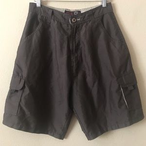 BURNSLOE Brown Hybrid Bermuda Men’s Short